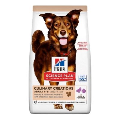 Hills  1 kg  dog adult medium duck патица куче