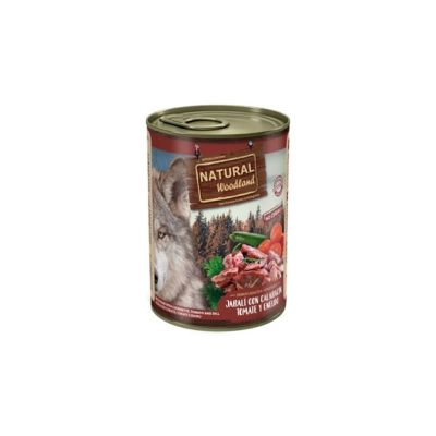 Natural Wood 400 g конс, за куче  диво прасе