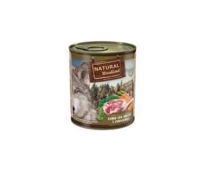 Natural Wood 400 g конс, за куче  гъше месо