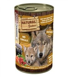 Nat Gr  Puppy 400 г телешко и свинско с бобчета