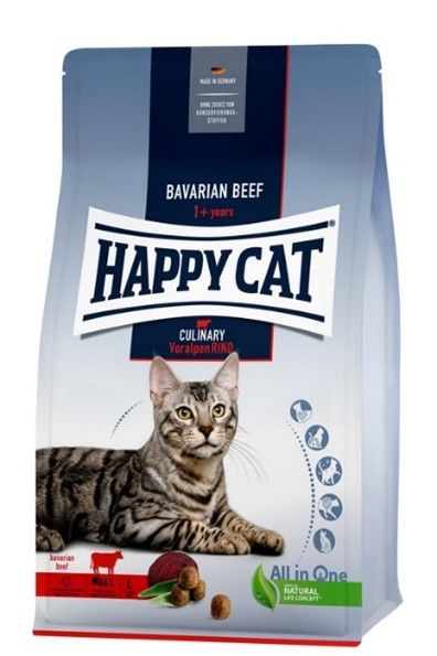Happy cat - за зъбна хигиена с говеждо