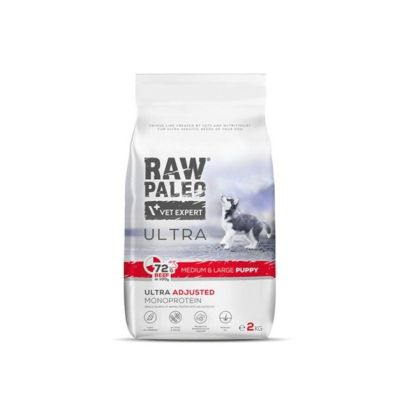 Raw Paleo Ultra Beef Medium 2 kg големи породи
