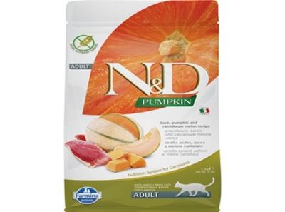 ND cat adult тиква патица и пъпеш