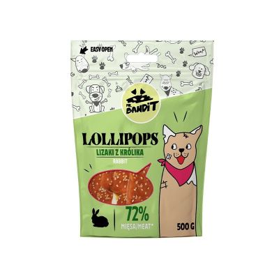 Mr.Bandit lollipops rabbit 500 g