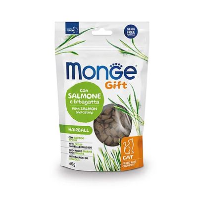 Cat crunchy 60g сьомга и коча трева