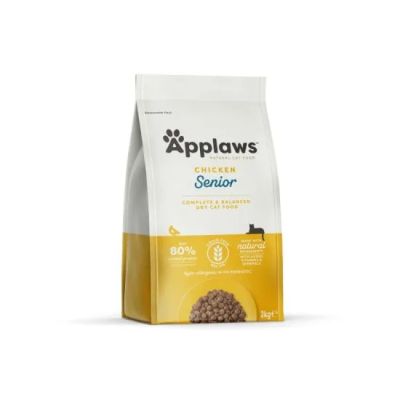 Applaws Senior 2 kg 80% пиле