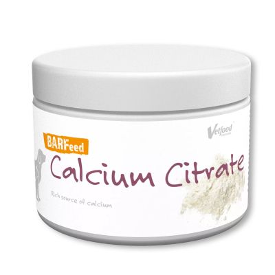 Barfeed calcium citrate 300g Естествен източник на калций за домашни любимци