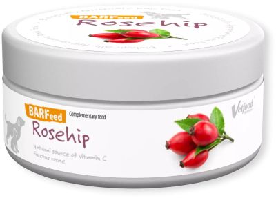 Barfeed rosehip 120g Подпомага имунитета, ставите и възстановяването.
