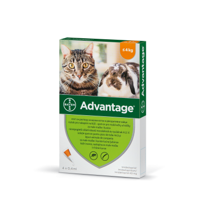 Адвентидж 40 mg спот-он котка до 4кг