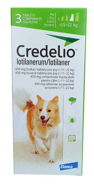 Таблетки за дъвчене Кределио кч до 22кг 3 бр