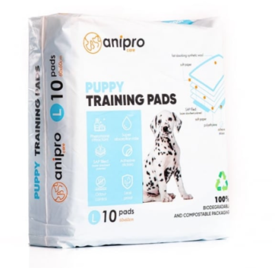 Подложка за кученца L 60х60см., 10 бр., anipro