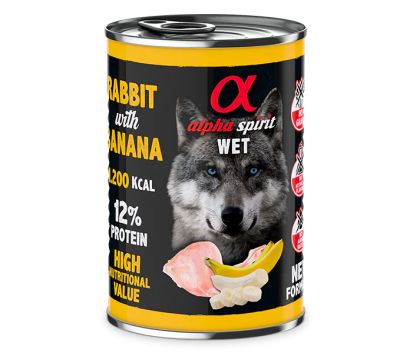 Alpha spirit 400 g заек с банан