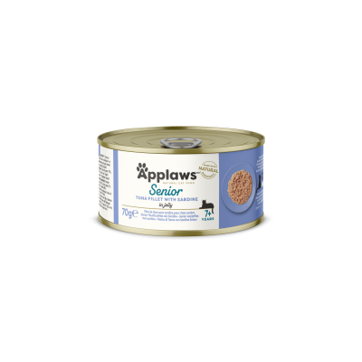 Applaws 70 g Senior  риба тон и сардини