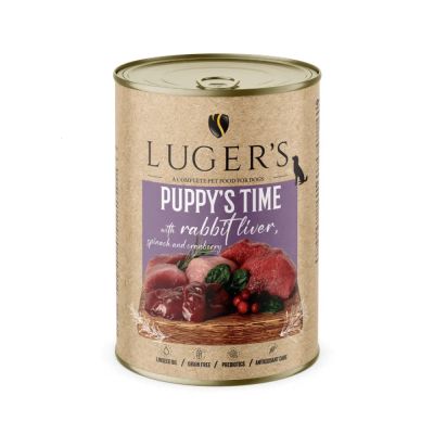 Luger`s-за малки кученца с заешки дробчета,400g