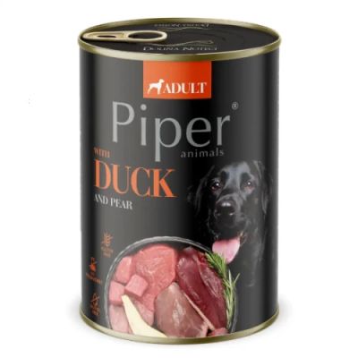 Piper Adult с патица и круша, 400г.