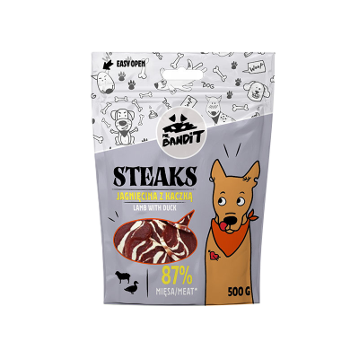 Bandit 500 g агнешно и патица стек