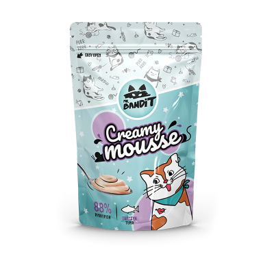 Bandit creamy mousse tuna 60g