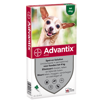 Адвантикс спот-он куче до 4кг