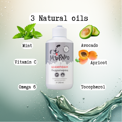 Мърльо хидратиращ шампоан за куче 250 мл 