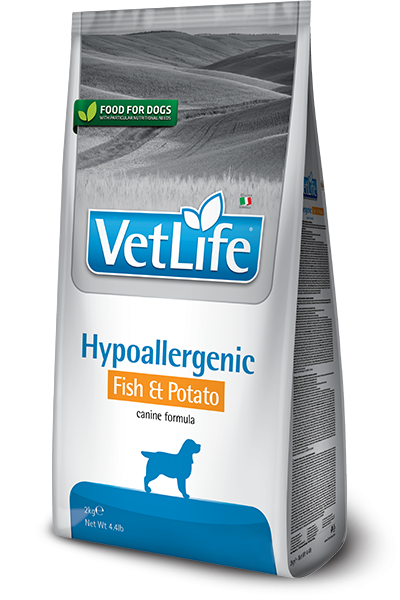 VetLife Hypoallergenic Fish & Potato 2 кг