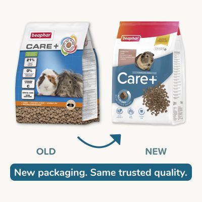 Care + храна за морски свинчета 1.5 kg